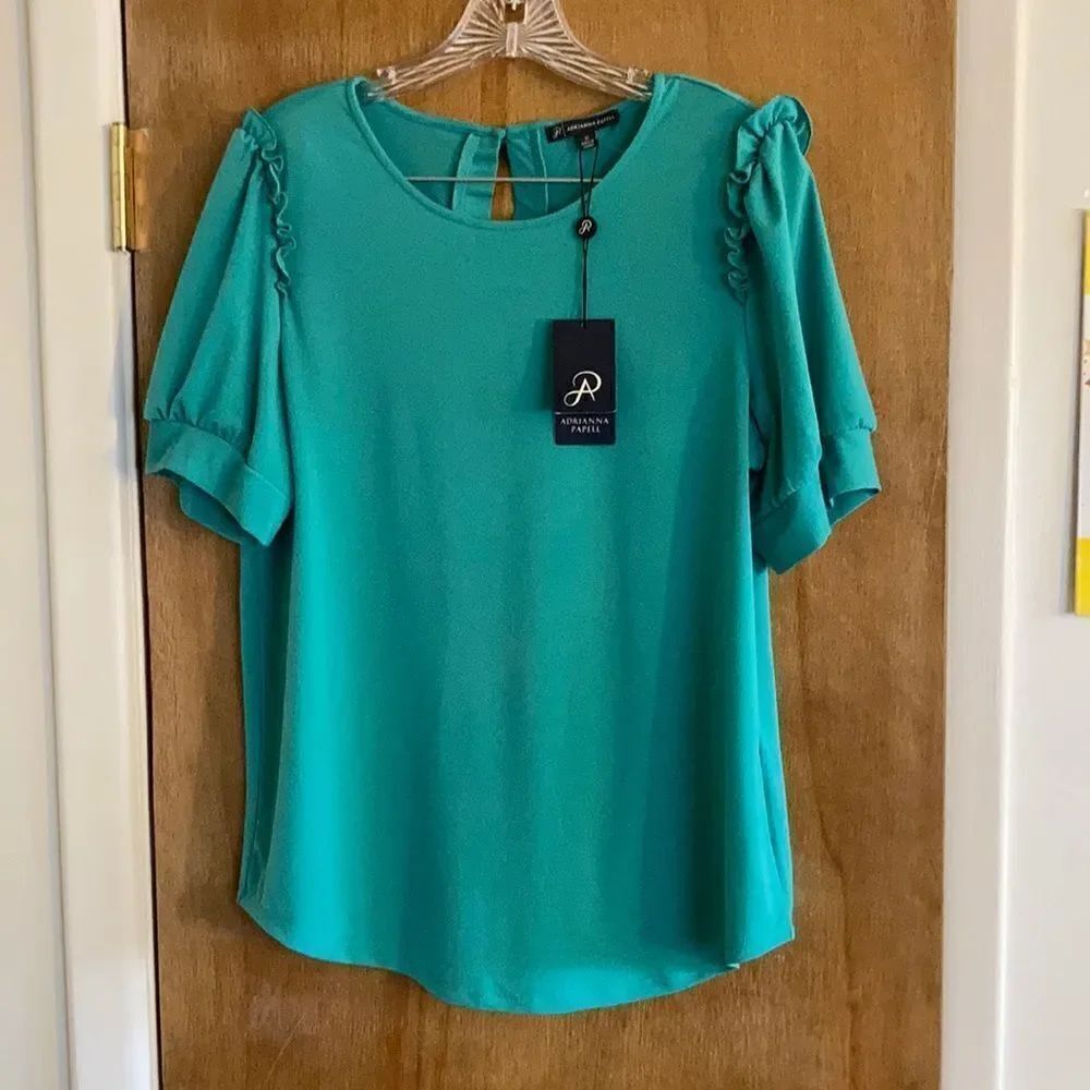 Adrianna Papell S/S Blouse 